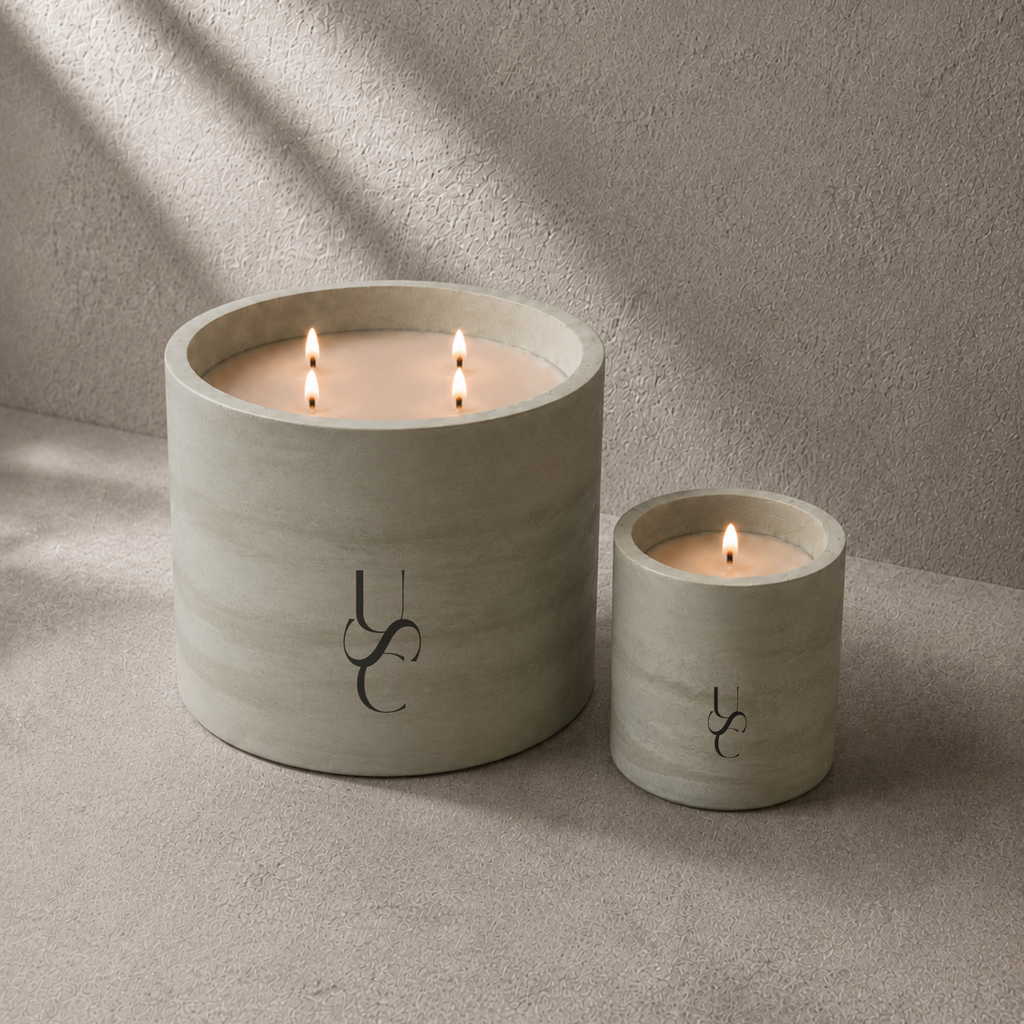 Euca Mint | Concrete Candle