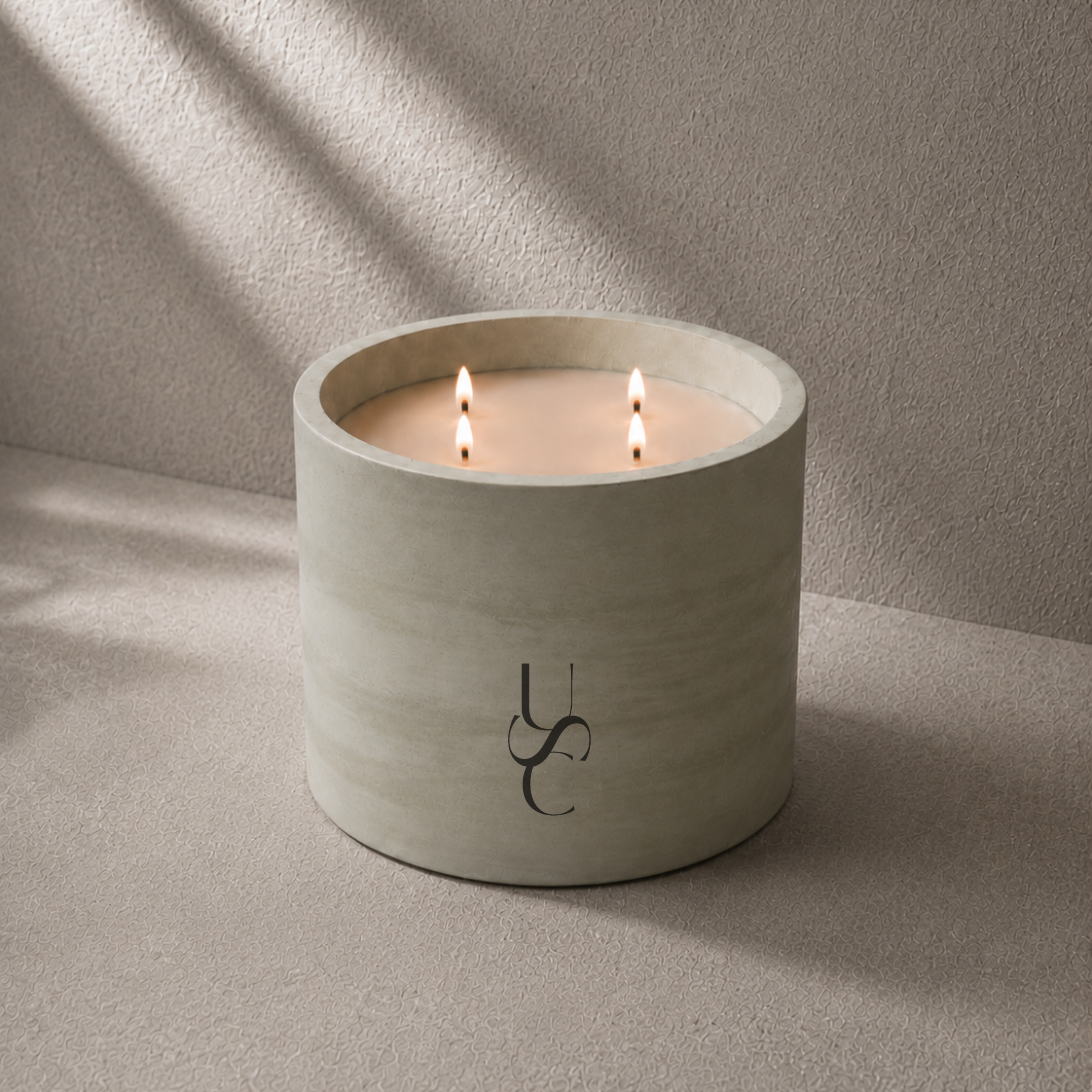 Euca Mint | Concrete Candle