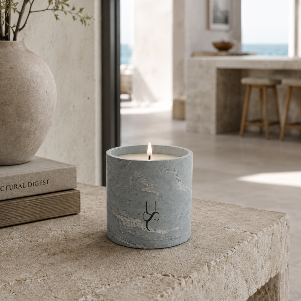 Caribbean Muse  |  Concrete Candle