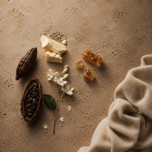 Amber Cashmere | Concrete Candle