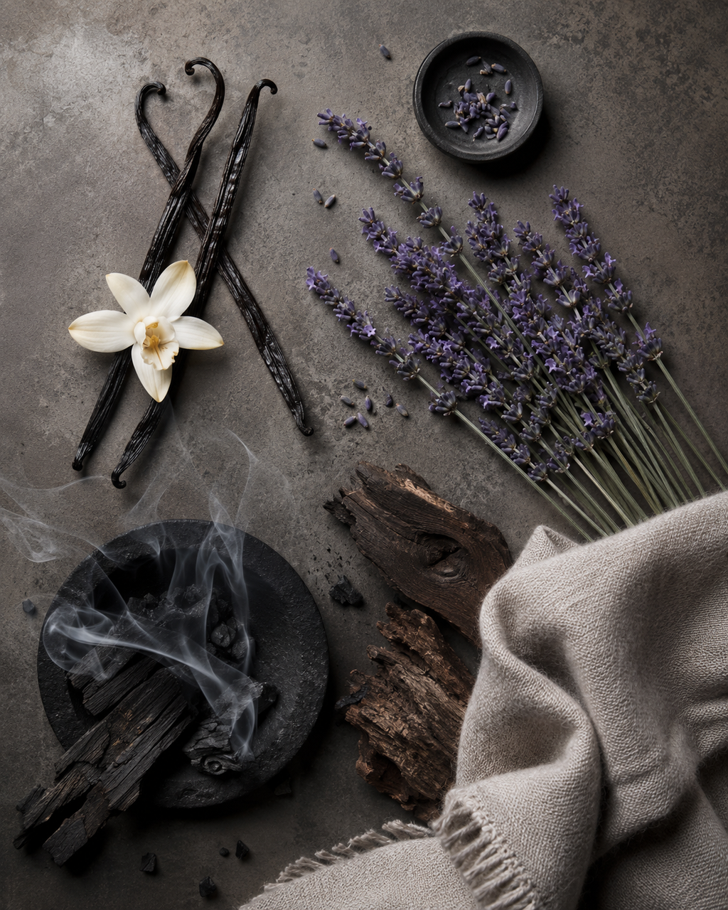 Vanilla Woods | Concrete Candle