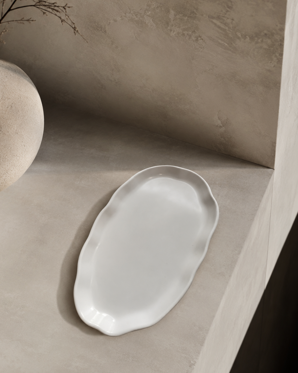 The Aurora | Concrete Tray
