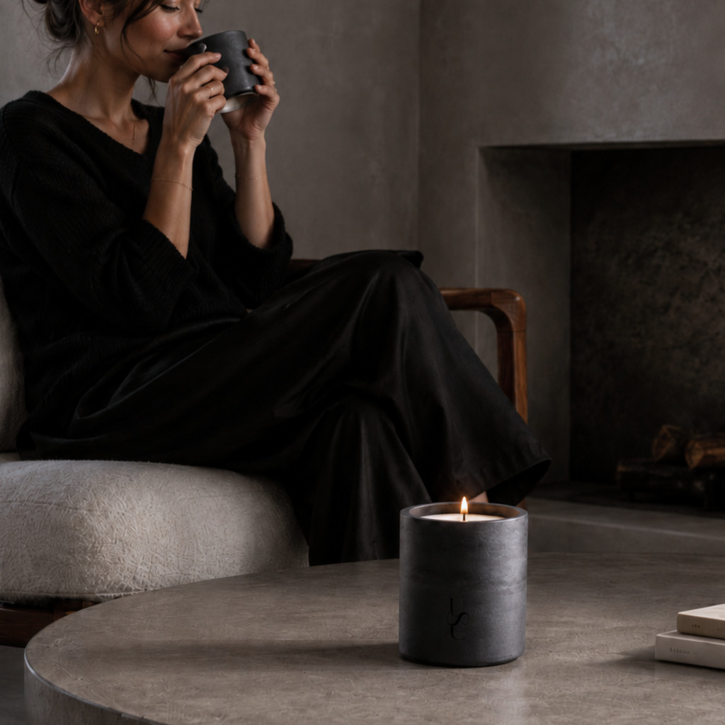 Santal Musk | Concrete Candle