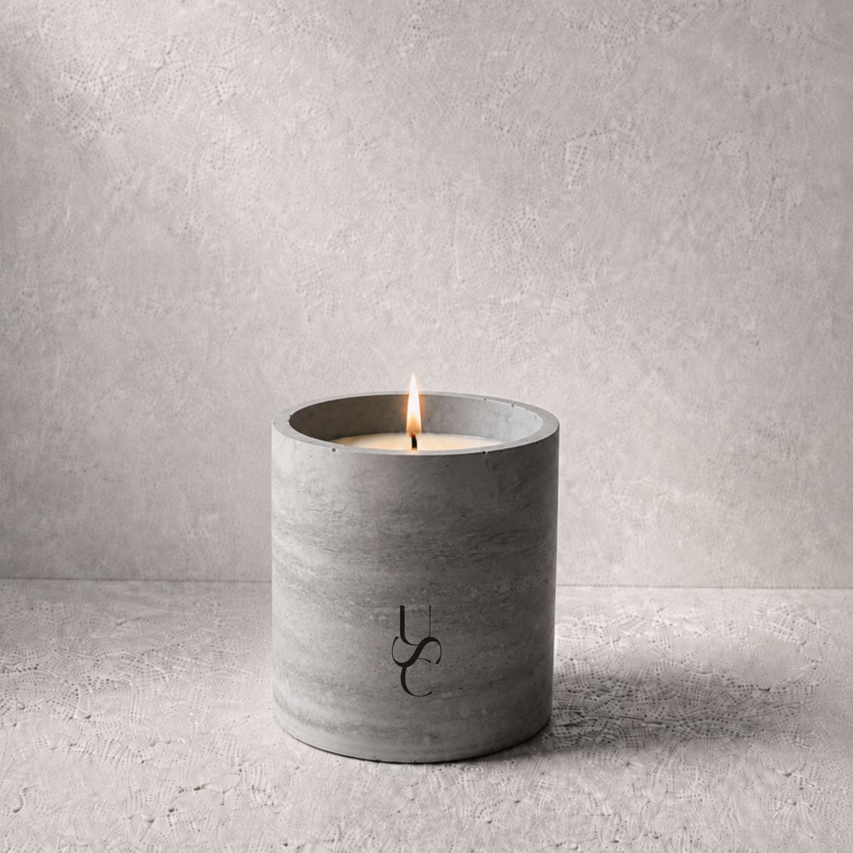 Santo Ember | Concrete Candle
