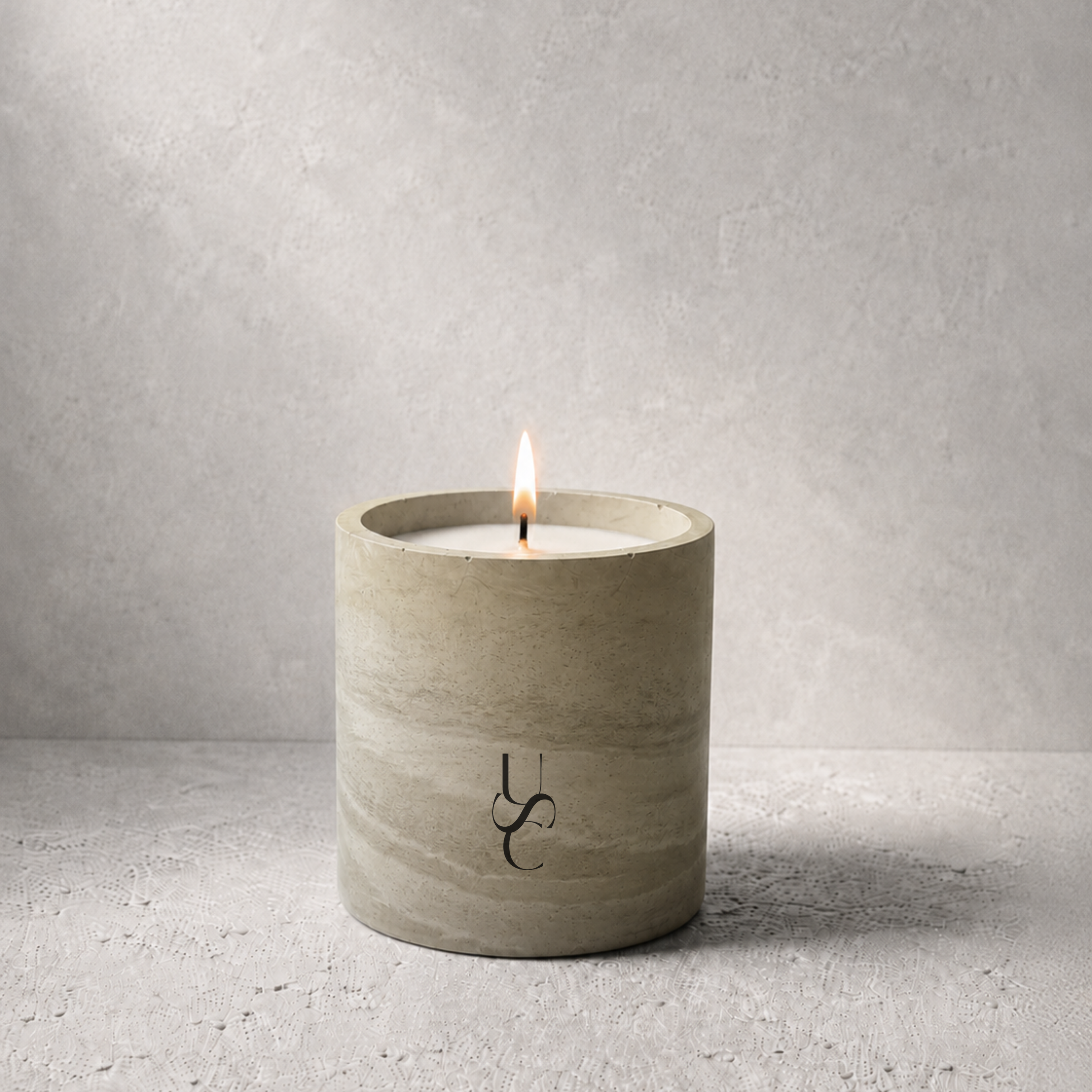 Euca Mint | Concrete Candle